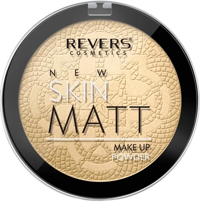 Пудра для обличчя REVERS Cosmetics New Skin Matt Make Up Powder матувальна відтінок