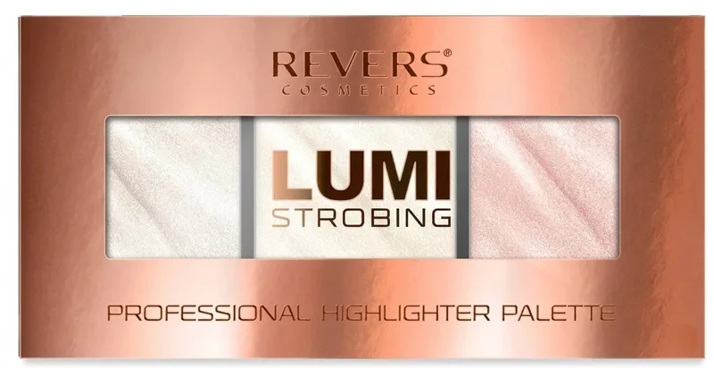 Хайлайтер для обличчя REVERS Lumi Strobing Professional Highlighter Palette відтінок №01, 12.5 г