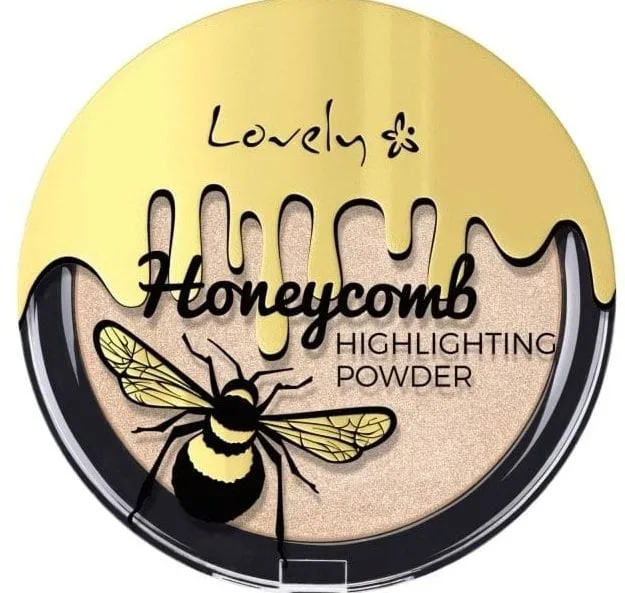 Пудра-хайлайтер для обличчя Lovely HONEYCOMB 02