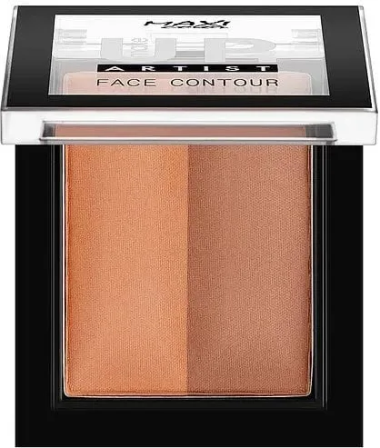 Палітра для контурингу обличчя Maxi Color Make Up Face Contour тон 1, 8 г