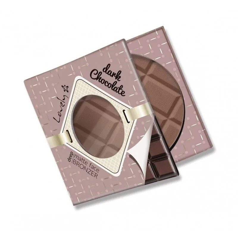 Пудра-бронзер матуюча Lovely Chocolate bronzer Dark
