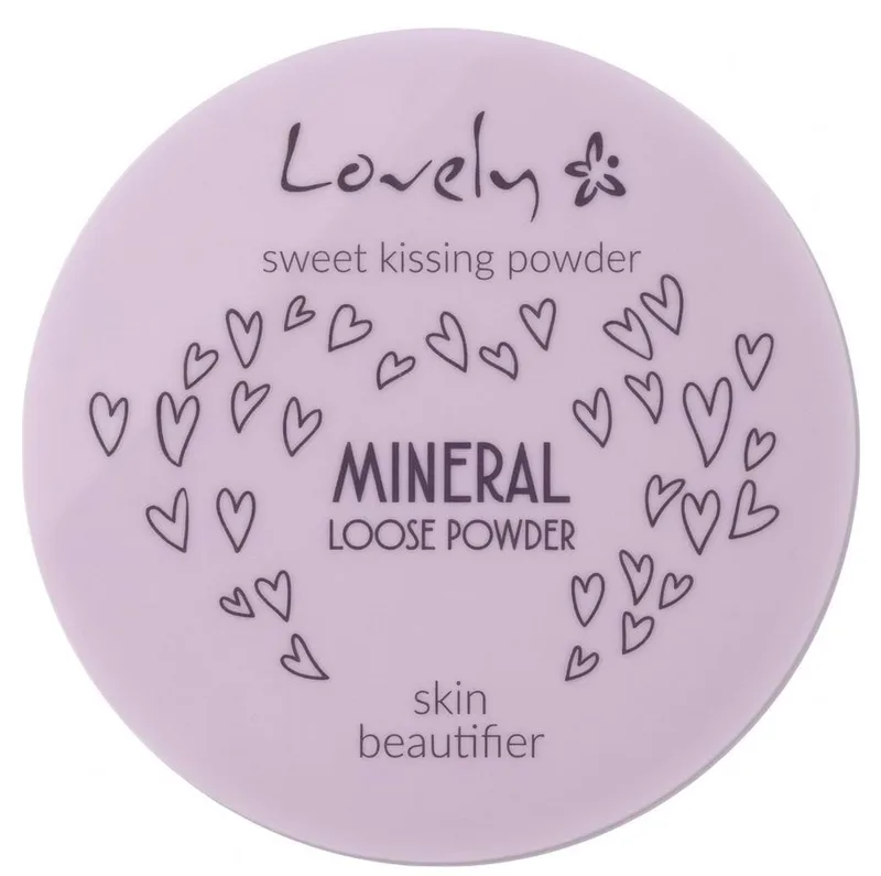 Пудра для обличчя Lovely Mineral Loose мінеральна з високим ступенем матування розсипчаста 5.5 г