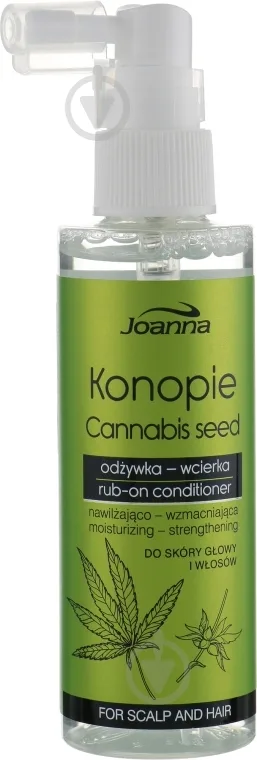 Спрей Joanna проти випадіння волосся зміцнювальний Cannabis