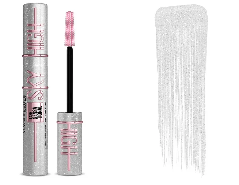 Туш-топер для вій глітерна Maybelline Lash Sensational Sky High, Space Diamond