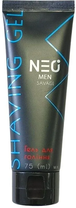 NEO MEN гель для гоління Savage, 75мл