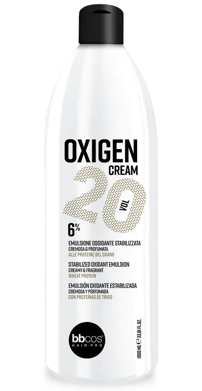 Окисник для волосся кремоподібний OXIGEN Cream 20 volume 1000 мл 6% (36980663)