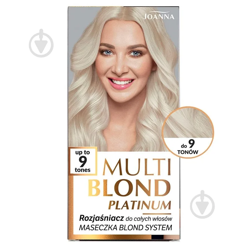 Освітлювач Joanna MULTI Blond PLATINUM до 9 тонів 95 мл