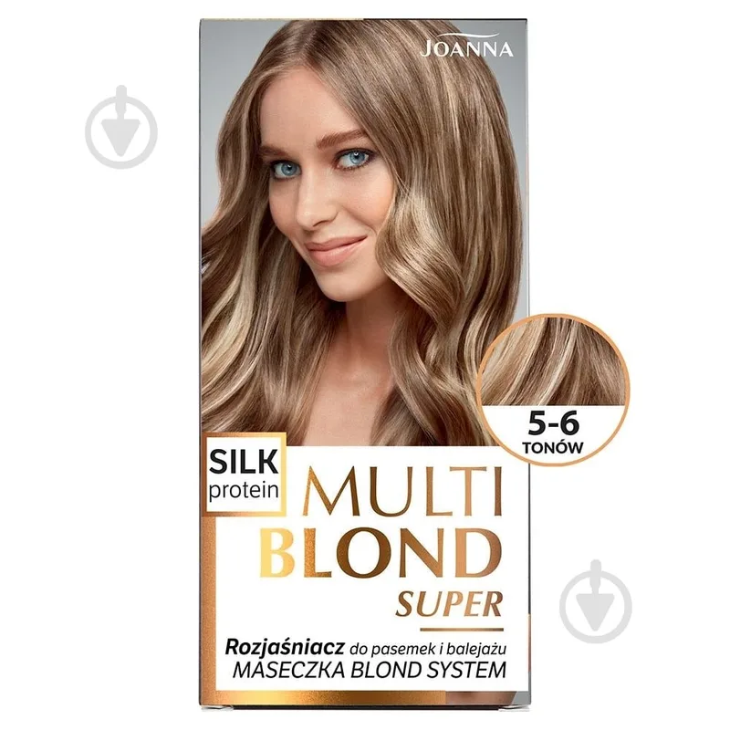 Освітлювач Joanna MULTI Blond SUPER 5-6 тонів 70 мл