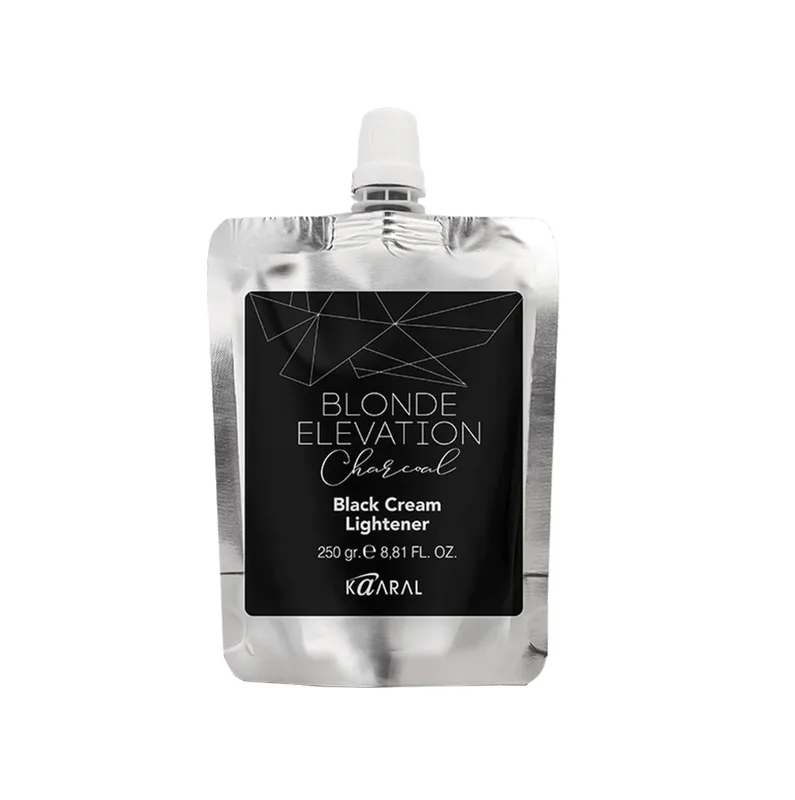 Освітлюючі вершки для волосся до 9 рiвня Kaaral Blonde Elevation Charcoal Black Cream Lightener 250 мл