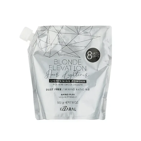 Освітлювальна пудра для волосся до 8 рівнів Kaaral Blonde Elevation Hair Lightening Powder 500 г
