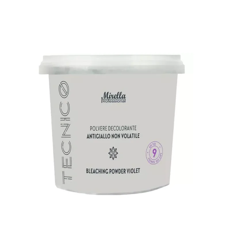 Пудра для волосся освітлююча до 9 тонів Mirella Professional Bleach Powder Violet 500 мл