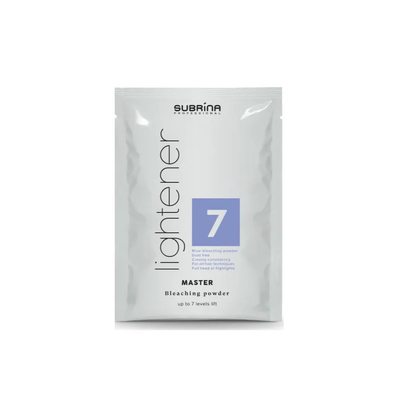 Пудра для освітлення волосся Subrina Professional Lightener Master саше 50 г