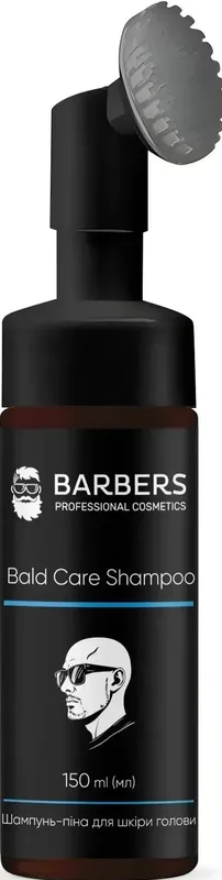 Шампунь-піна для шкіри голови Barbers Bald Care Shampoo 150 мл