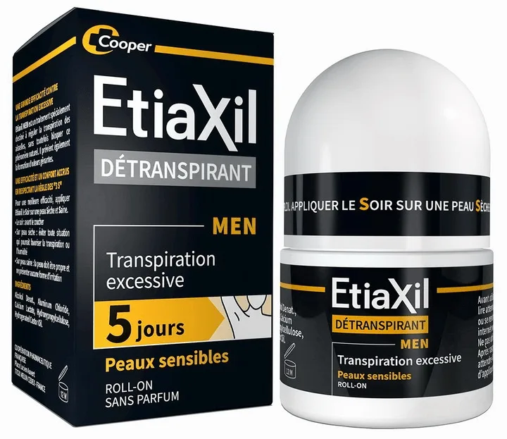 Антиперспірант кульковий для чутливої ​​шкіри, чоловічий - Etiaxil Men Sensitive 15ml (1209595-1935804194-2)