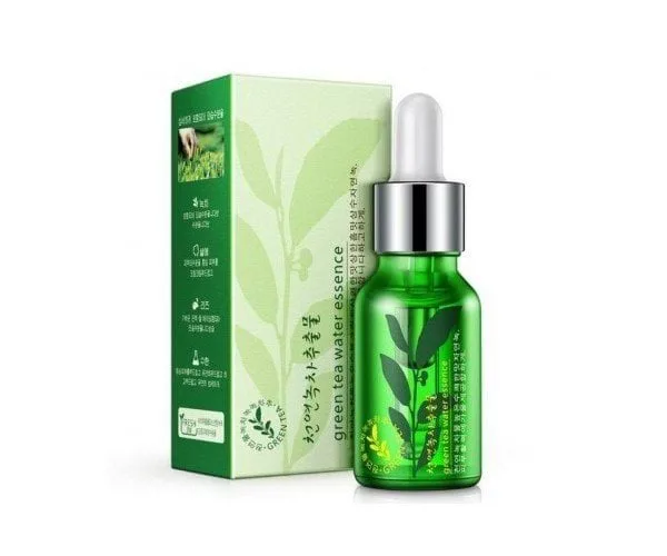 Сироватка для обличчя Rorec Green Tea Water Essence з зеленим чаєм та гіалауроновою кислотою 15 мл