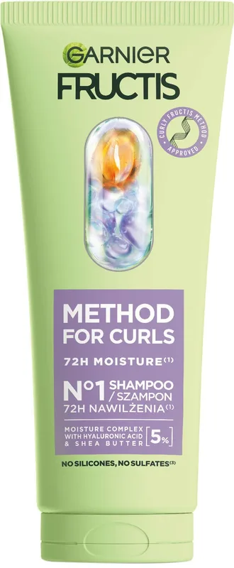 Шампунь Garnier Fructis Curls Method для зволоження хвилястого та кучерявого волосся 200 мл
