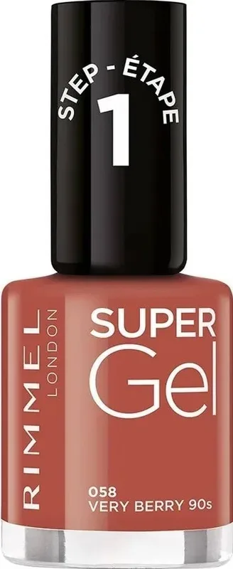 Гель-лак для нігтів Rimmel Super Gel 058, 12 мл