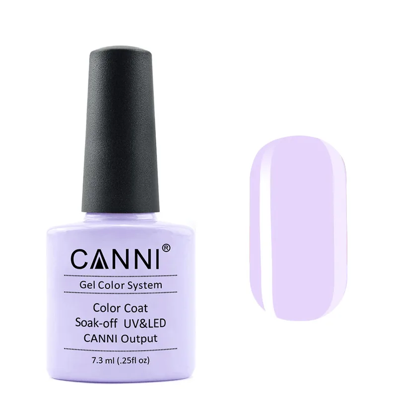 Гель-лак Canni Color Coat Soak-off UV&LED 227 молочно-ліловий 7.3 мл