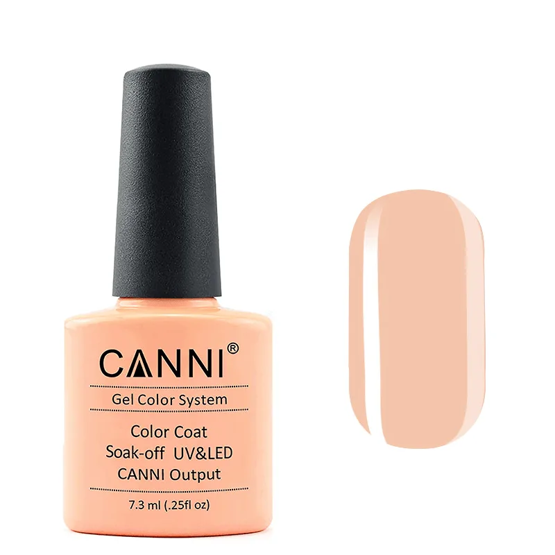 Гель-лак Canni Color Coat Soak-off UV&LED 241 темний тілесний рожевий 7.3 мл