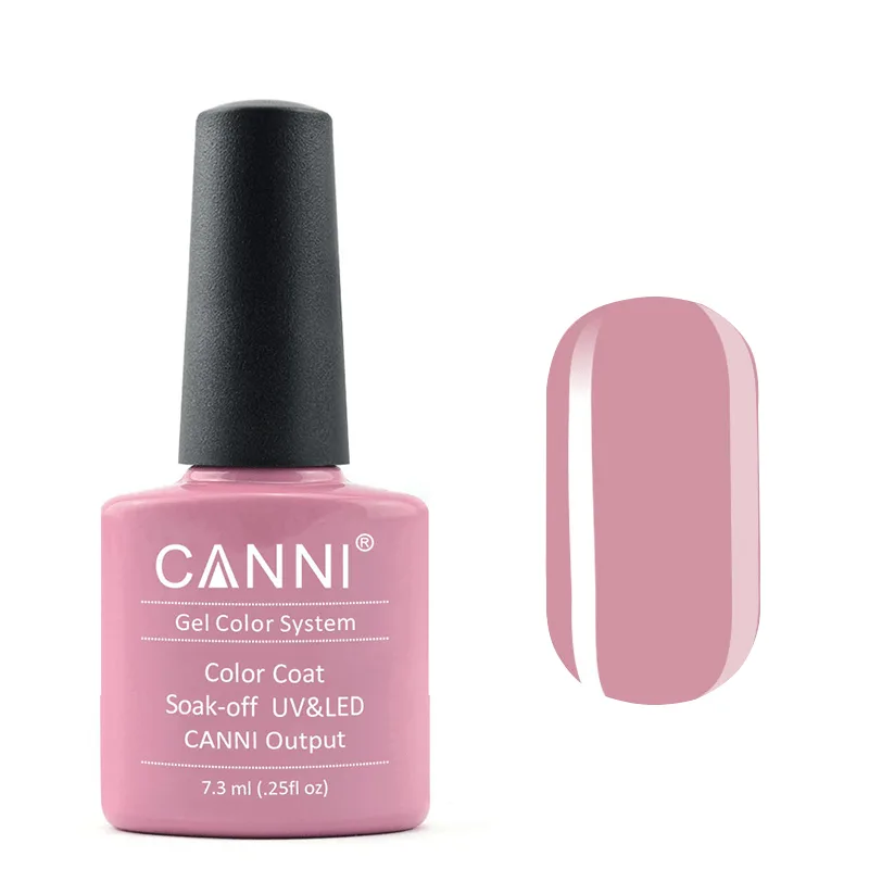 Гель-лак Canni Color Coat Soak-off UV&LED 175 темна карамель 7.3 мл