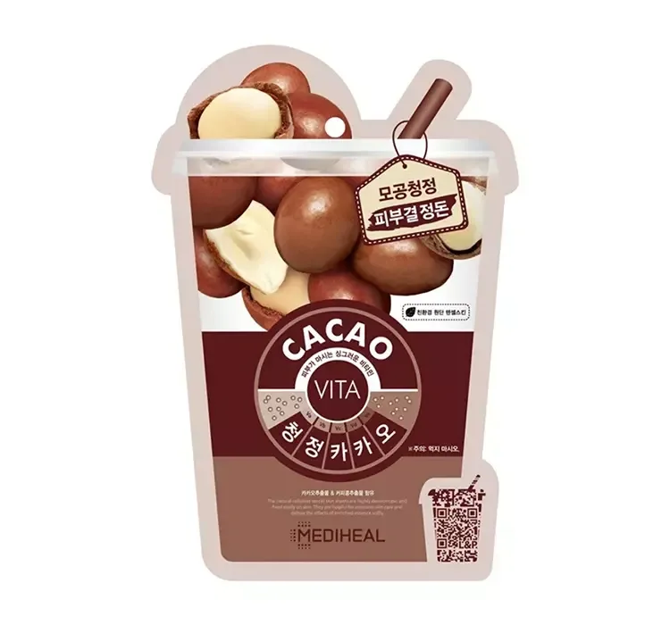 MEDIHEAL VITA МАСКА ДЛЯ ОЧИЩЕННЯ З КАКАО