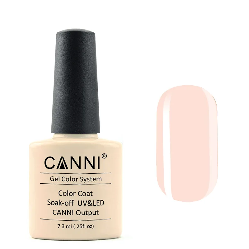 Гель-лак Canni Color Coat Soak-off UV&LED 63 темная слонова кістка 7.3 мл