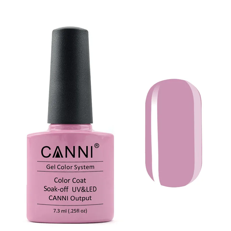Гель-лак Canni Color Coat Soak-off UV&LED 66 блідо-пурпурний 7.3 мл