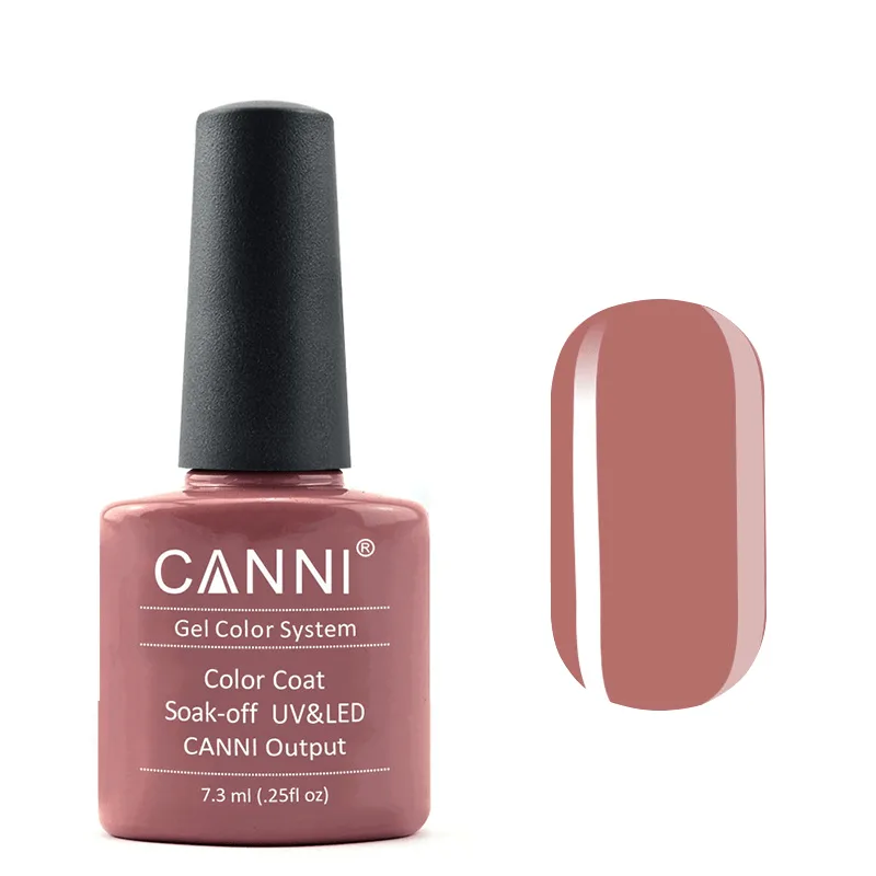 Гель-лак Canni Color Coat Soak-off UV&LED 72 темно-теракотовий 7.3 мл