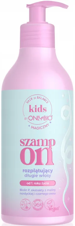 Шампунь для волосся дитячий OnlyBio Hair in Balance Kids Magical 400 мл