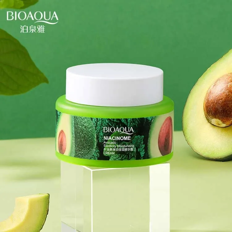 Крем для обличчя BIOAQUA зволожуючий Niacinome з екстрактом авокадо, 50 г