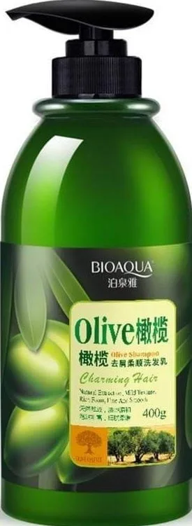 Шампунь Bioaqua olive anti-dandruff smoothing для волосся проти лупи 400 мл