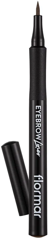 Підводка-фломастер для брів i очей Flormar Eyebrow Liner 01 Beige 1 мл
