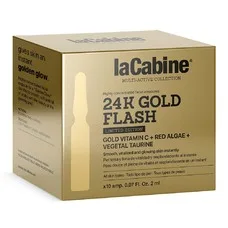 Ампули LaCabine 24K Gold Flash Висококонцентровані з ефектом миттєвого сяяння шкіри обличчя 2 мл№10