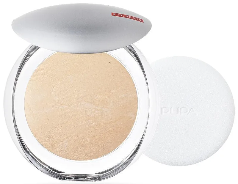 Пудра для обличчя запечена Pupa Luminys Silky Baked 9 г №04 Champagne (381990)