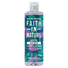 Гель для душу Faith in Nature натуральний з лавандою та геранню 400мл
