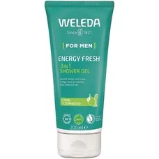 Гель Weleda для душу Енерджі 3 в 1 для чоловіків 200мл