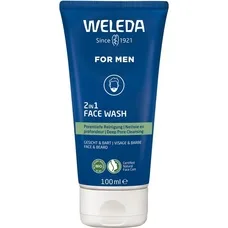 Гель Weleda для обличчя та бороди 2 в 1 для чоловіків 100мл