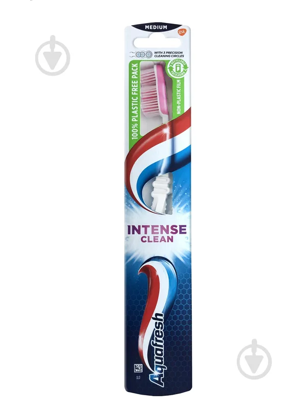 Зубна щітка Aquafresh Intense Clean середньої жорсткості