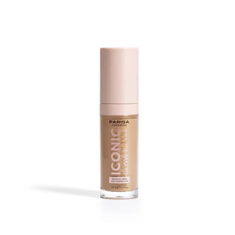 Тональна основа-флюїд з ефектом сяйва PARISA COSMETICS Iconic Glow Filter GFP2406 тон 606 Golden Medium