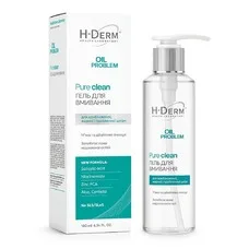 Гель для обличчя H-Derm Oil Problem для вмивання 180 мл