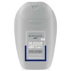 Гель-шампунь Byphasse Groovy Paradise для душу 2 в 1 чоловічий 600 мл