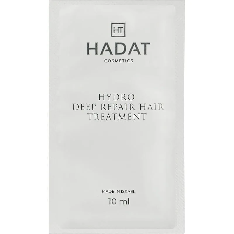 Відновлююча маска для волосся Hadat Cosmetics Hydro Deep Repair Hair Treatment 10 мл пробник