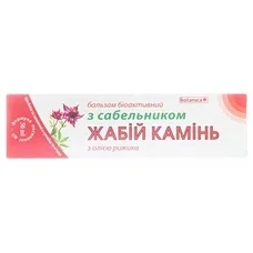 Жабячий камінь з сабельником та олією рижика бальзам 50мл
