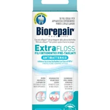 Зубна нитка-флос BIOREPAIR розширююча Екстра-суперфлос з гідроксиапатитом і цинком РСА 50шт