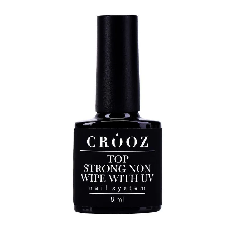 Топ для гель-лаку без липкого шару Crooz Top Strong No Wipe With UV
