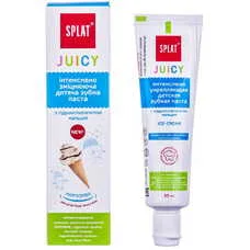 Зубна паста SPLAT дитяча Juicy Морозиво зміцнююча 35мл