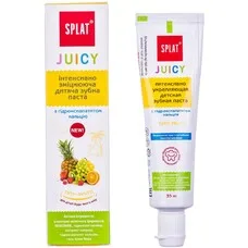 Зубна паста SPLAT дитяча Juicy Тутті-фрутті зміцнююча 35мл