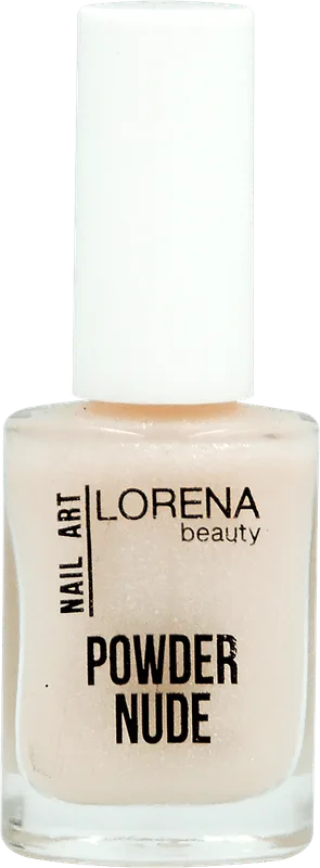 LORENA beauty лак для нігтів Powder nude №04, 10 мл