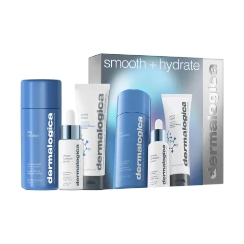 Набір бестселерів для відновлення і зволоження шкіри DERMALOGICA Smooth + Hydrate Kit