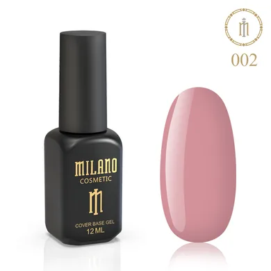 База кольорова каучукова Milano Cover Base Gel №